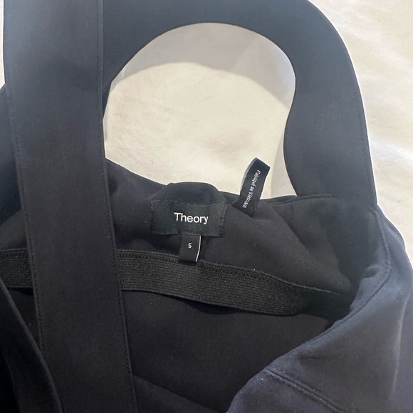 Theory Cross-back Square Neck Top - Picture 5 of 5